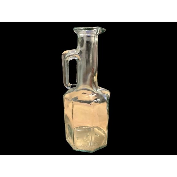 Mod Dep Italy Vintage Glass Bottle with handle 1970’s - Picture 2 of 5